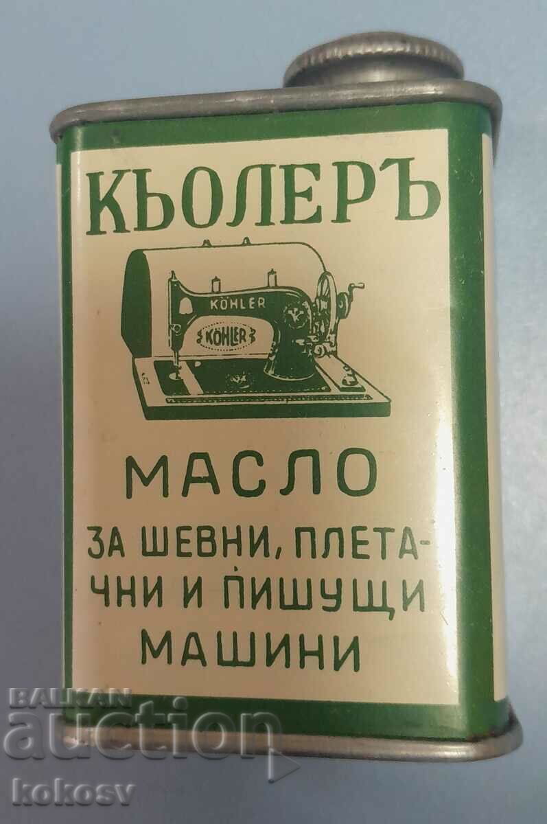 Auction Metal box (2), tube for sewing, knitting, writing oil, Köhler Auction Metal box (2), tube for sewing, knitting, writing oil, Köhler