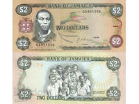 tino37- JAMAICA - 2 DOLLARS - 1990 - UNC