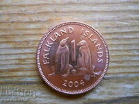 1 pence 2004 - Insulele Falkland