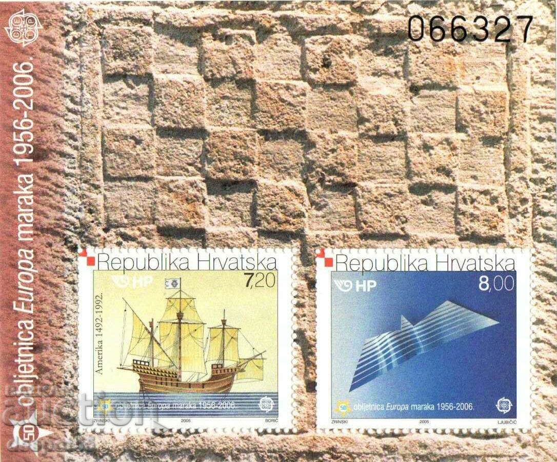 2005. Хърватия. 50 год. на марките EUROPA 1956-2006.