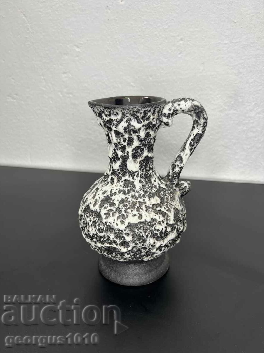 Ceramic vase FAT LAVA #5192