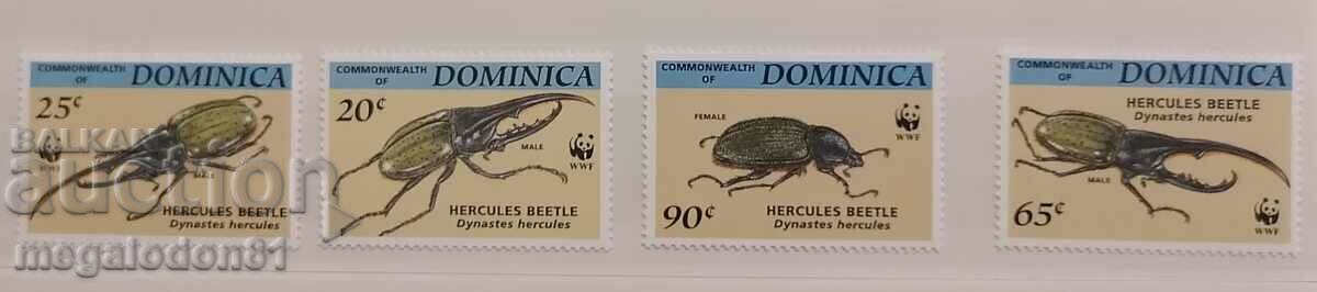 Доминика, фаунаWWF, херкулесов бръмбар