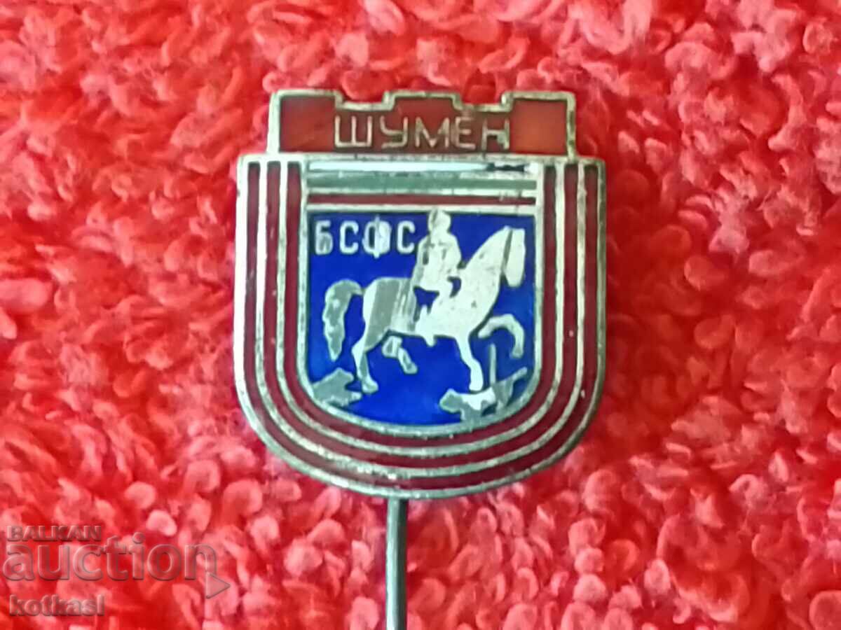 Old social badge pin Shumen BSFS - 5