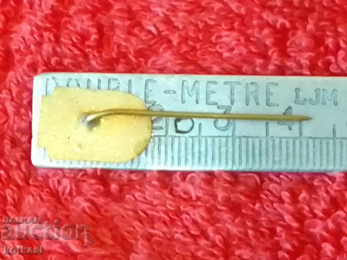 Old social badge pin Samokov with price 5.50 BGN | € 2.81 Old social badge pin Samokov with price 5.50 BGN | € 2.81
