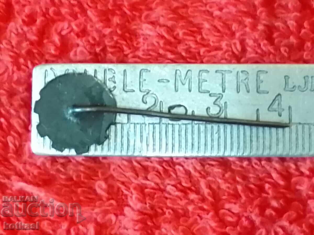 Old social metal badge pin NTS Small version with price 3.50 BGN | € 1.79 Old social metal badge pin NTS Small version with price 3.50 BGN | € 1.79
