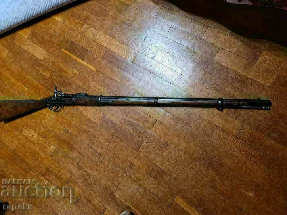 Auction  Snyder Tower System Rifle, Infantry, Carbine, Revolver