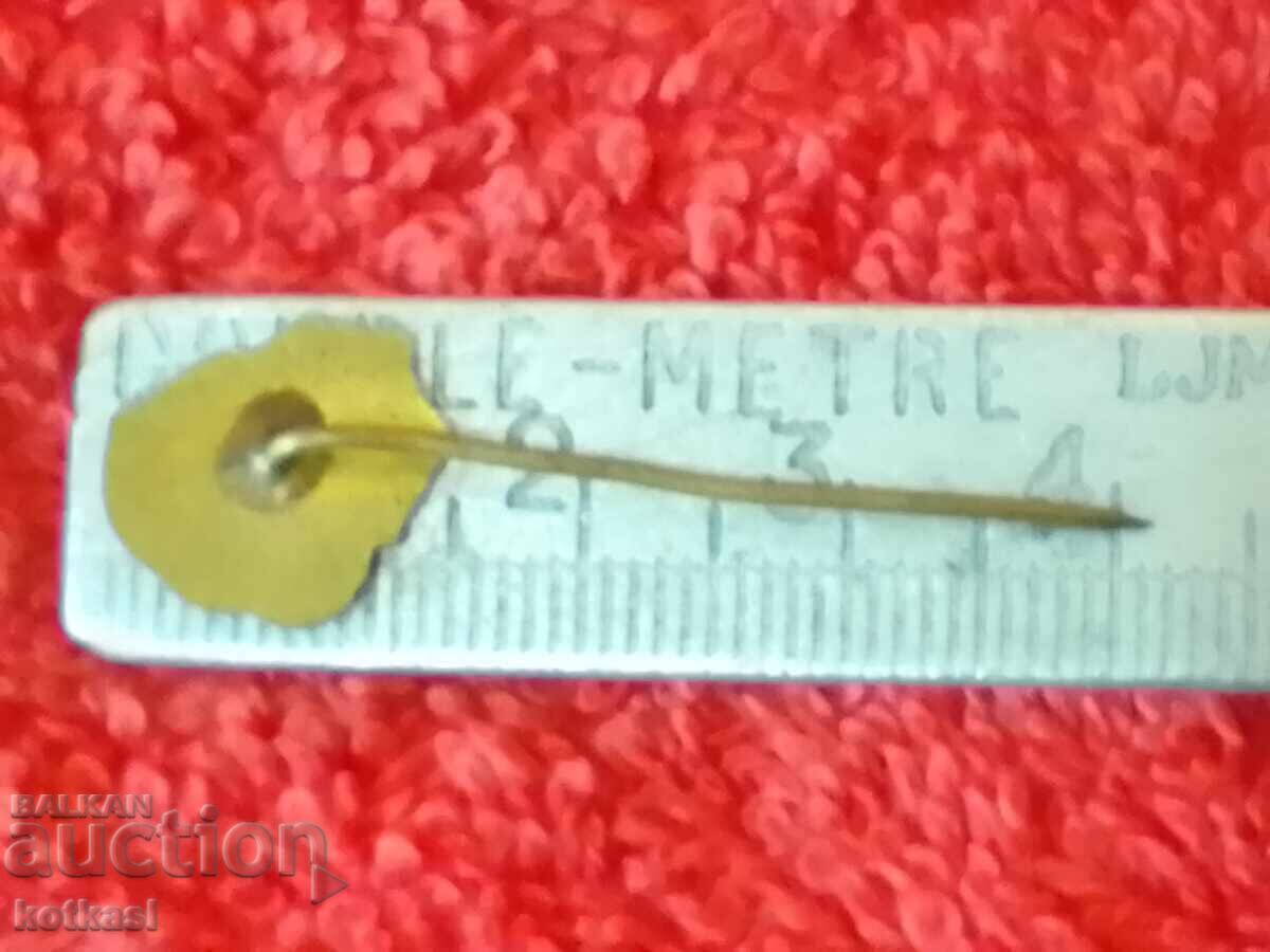 Old social metal badge pin Georgi Dimitrov with price 3.50 BGN | € 1.79 Old social metal badge pin Georgi Dimitrov with price 3.50 BGN | € 1.79