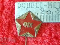 Vechi pin ecuson social metal 09. Septembrie