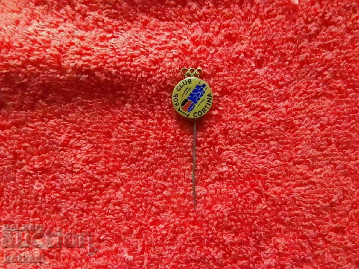 Licitație Jocurile Olimpice de iarnă 1956 BOB CLUB CORTINA Bobsleigh