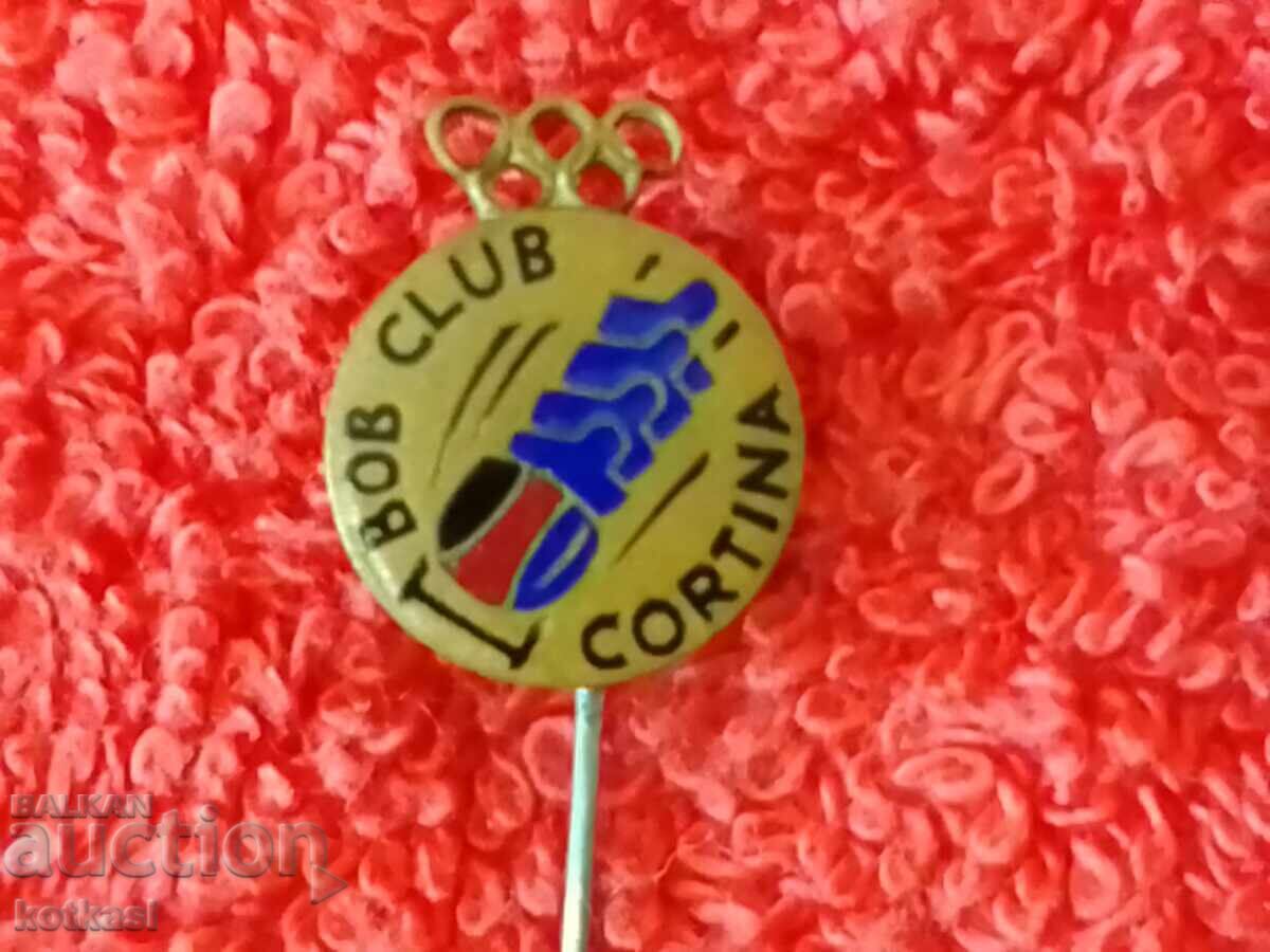 Jocurile Olimpice de iarnă 1956 BOB CLUB CORTINA Bobsleigh - 5