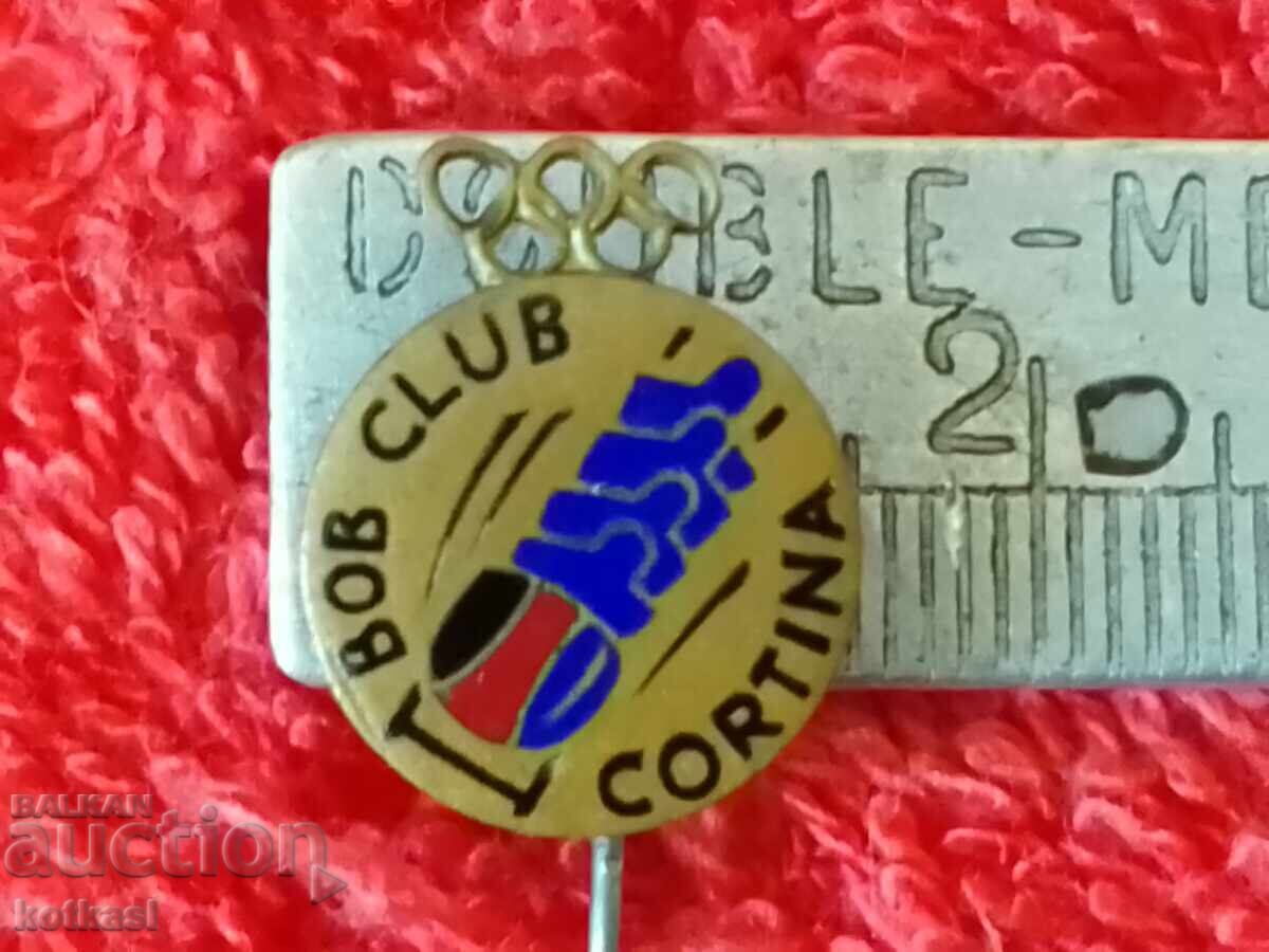 Jocurile Olimpice de iarnă 1956 BOB CLUB CORTINA Bobsleigh