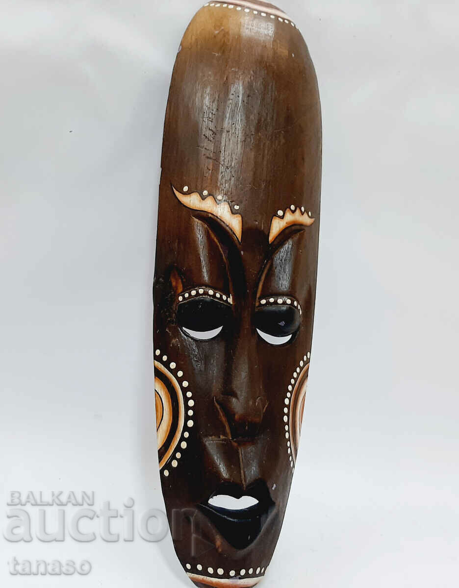 Auction Wooden African Tribal Mask(14.2) Auction Wooden African Tribal Mask(14.2)