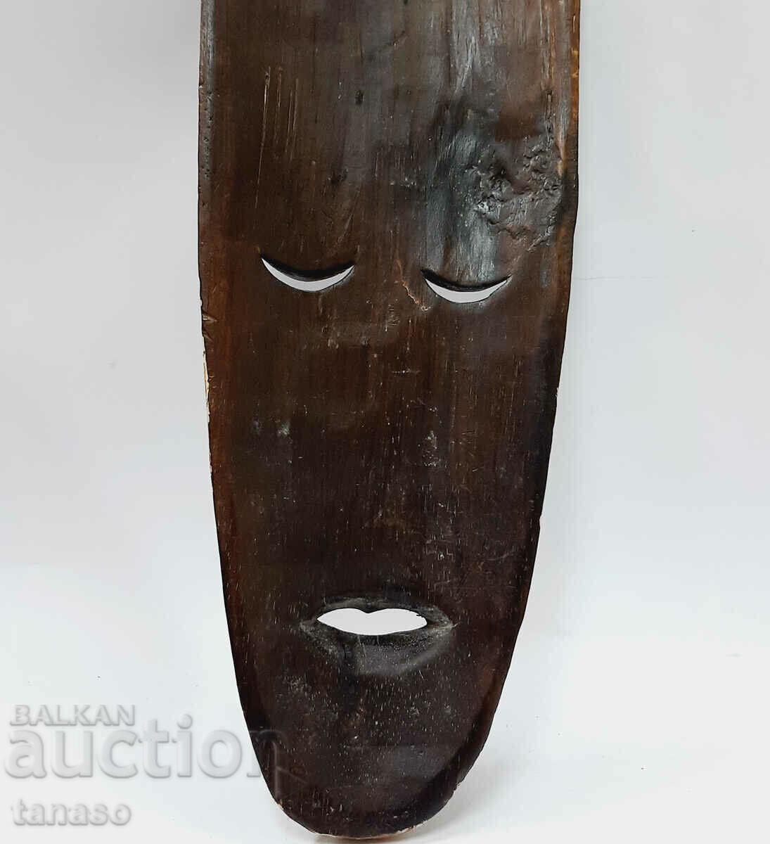 Wooden African Tribal Mask(14.2) - 6 Wooden African Tribal Mask(14.2) - 6