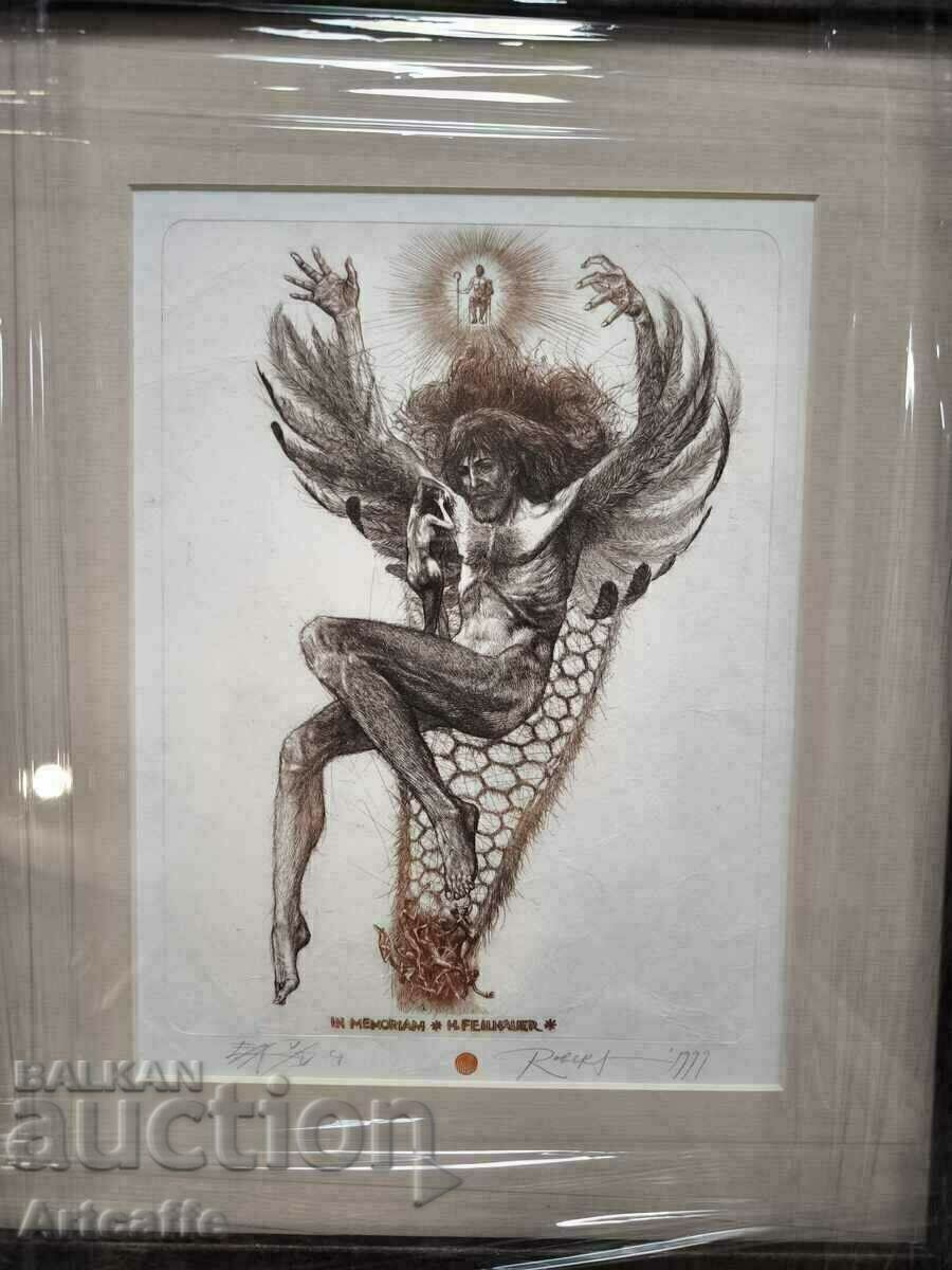 Robert Baramov-original graphic with new frame - 5 Robert Baramov-original graphic with new frame - 5