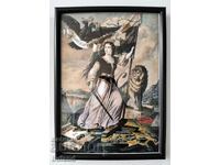 Portret color de înaltă calitate Bulgaria gratuită într-un cadru