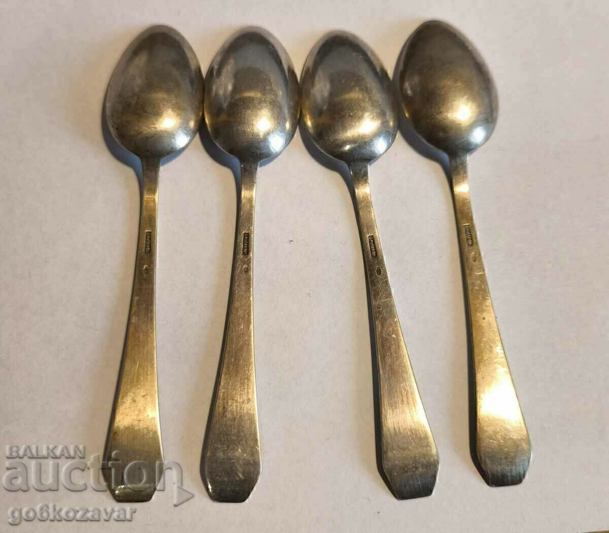 Set of old silver spoons. Perfect collection! with price € 160.00 | 312.93 BGN