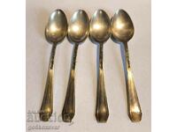 Set of old silver spoons. Perfect collection!