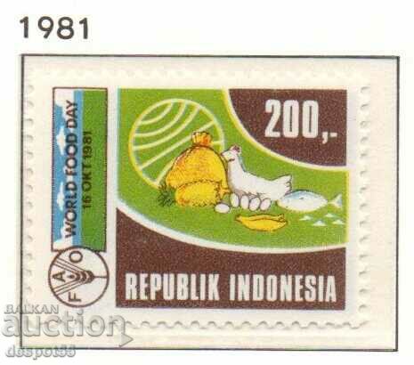 1981. Indonezia. Ziua Mondială a Alimentației.