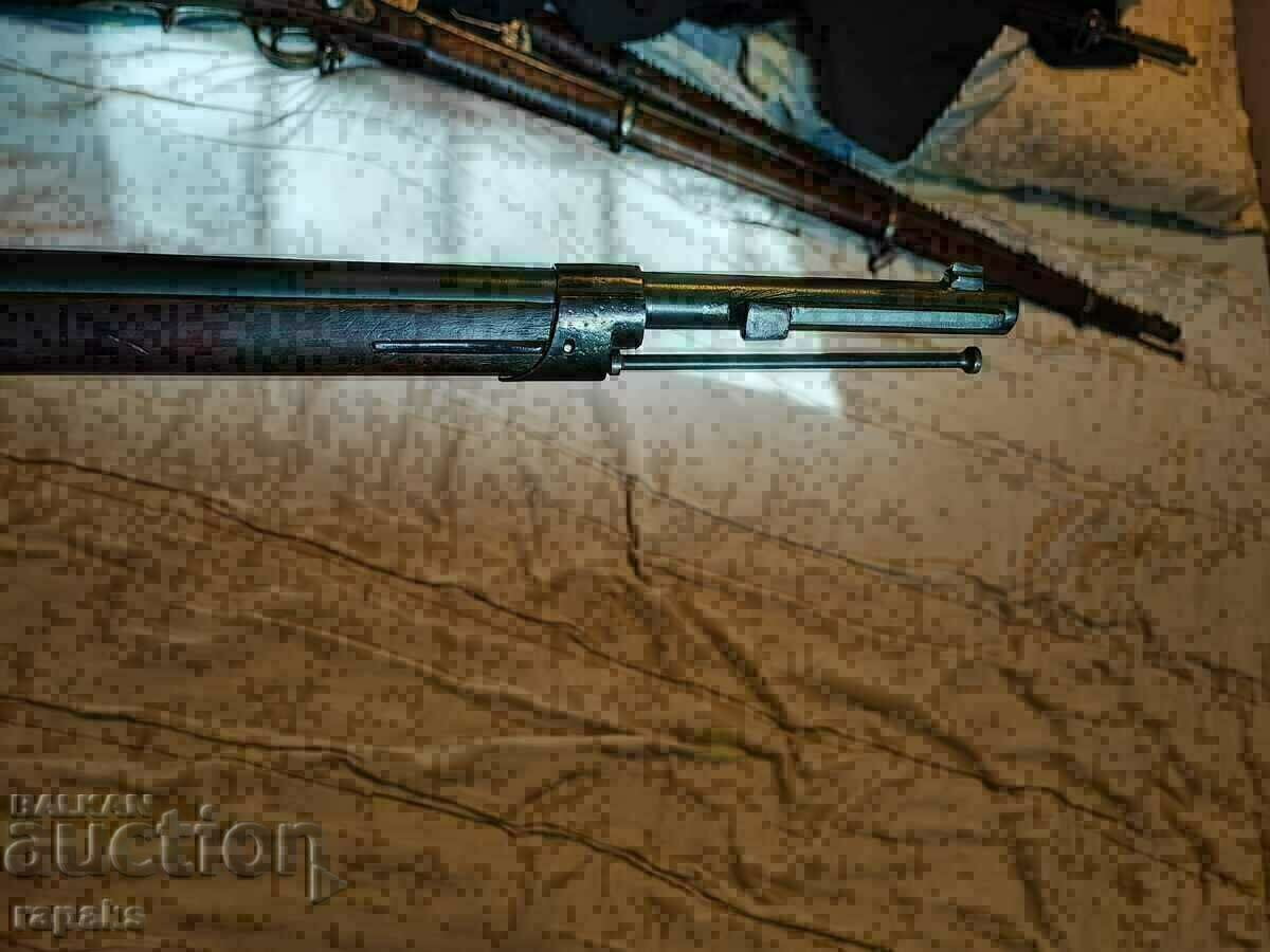 Chaspo. Infantry rifle. 1867 authentic carbine, revolver, - 5