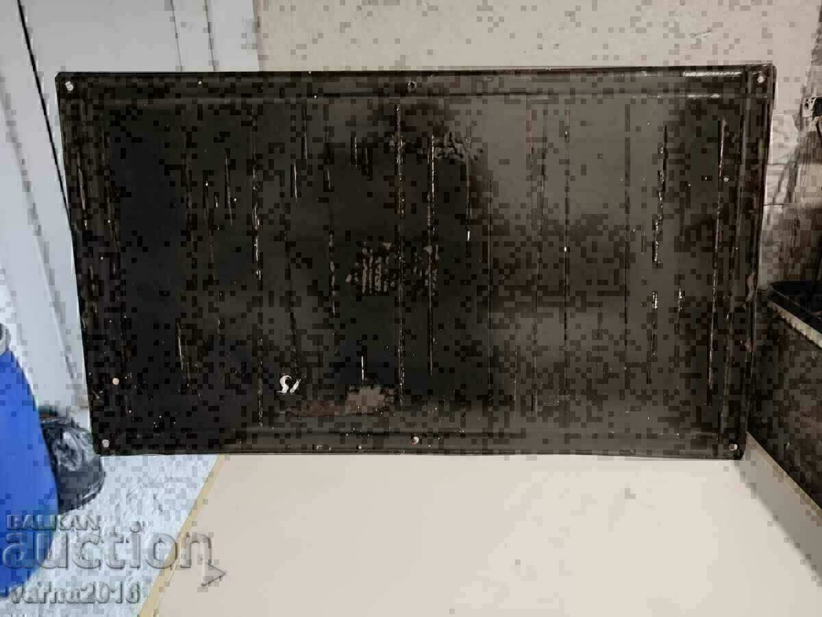 Rare ANTIQUE ENAMEL SIGN - RAILWAY - Garova - 6