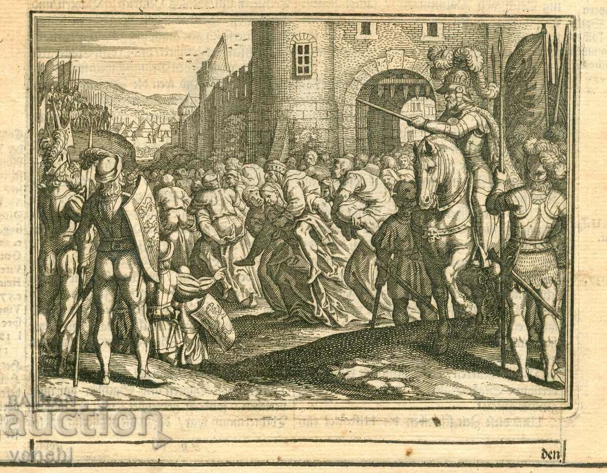 1630 - GRAVURA - CRONICA ISTORICA - ORIGINAL 1630 - GRAVURA - CRONICA ISTORICA - ORIGINAL