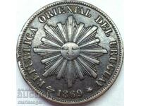 1 centesimo 1869 Uruguay mint Paris