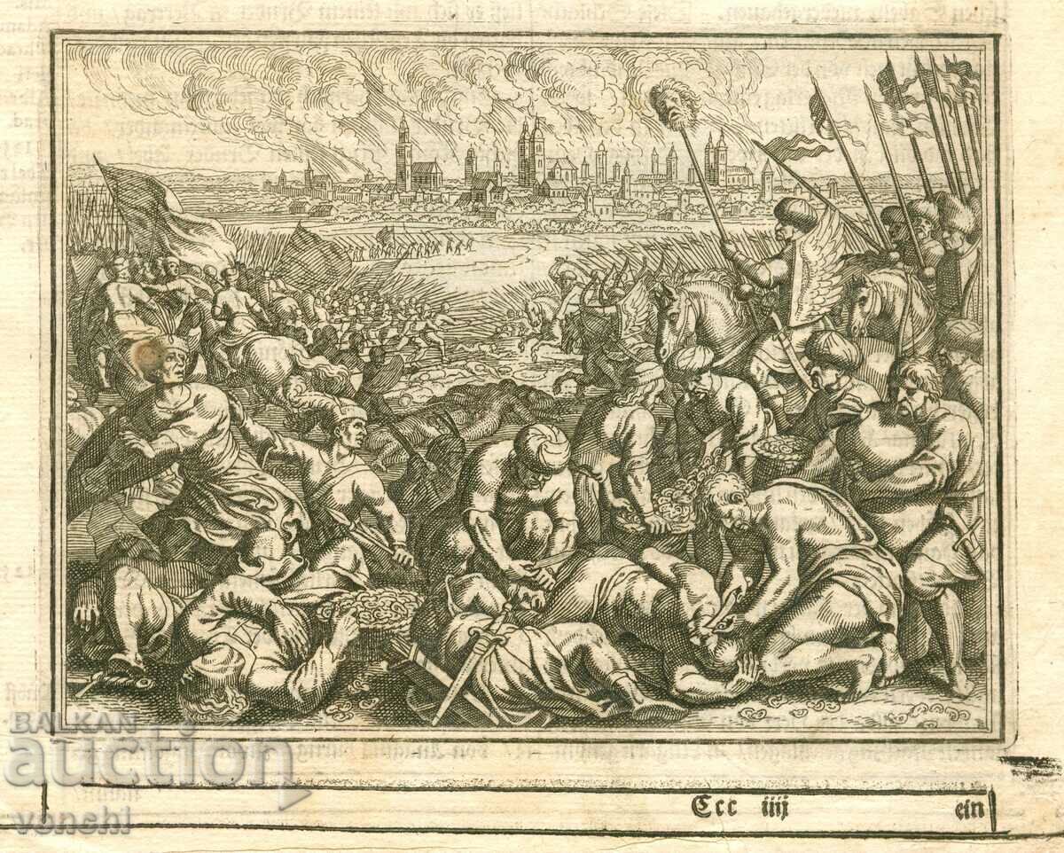 1630 - GRAVURA - CRONICA ISTORICA - ORIGINAL 1630 - GRAVURA - CRONICA ISTORICA - ORIGINAL