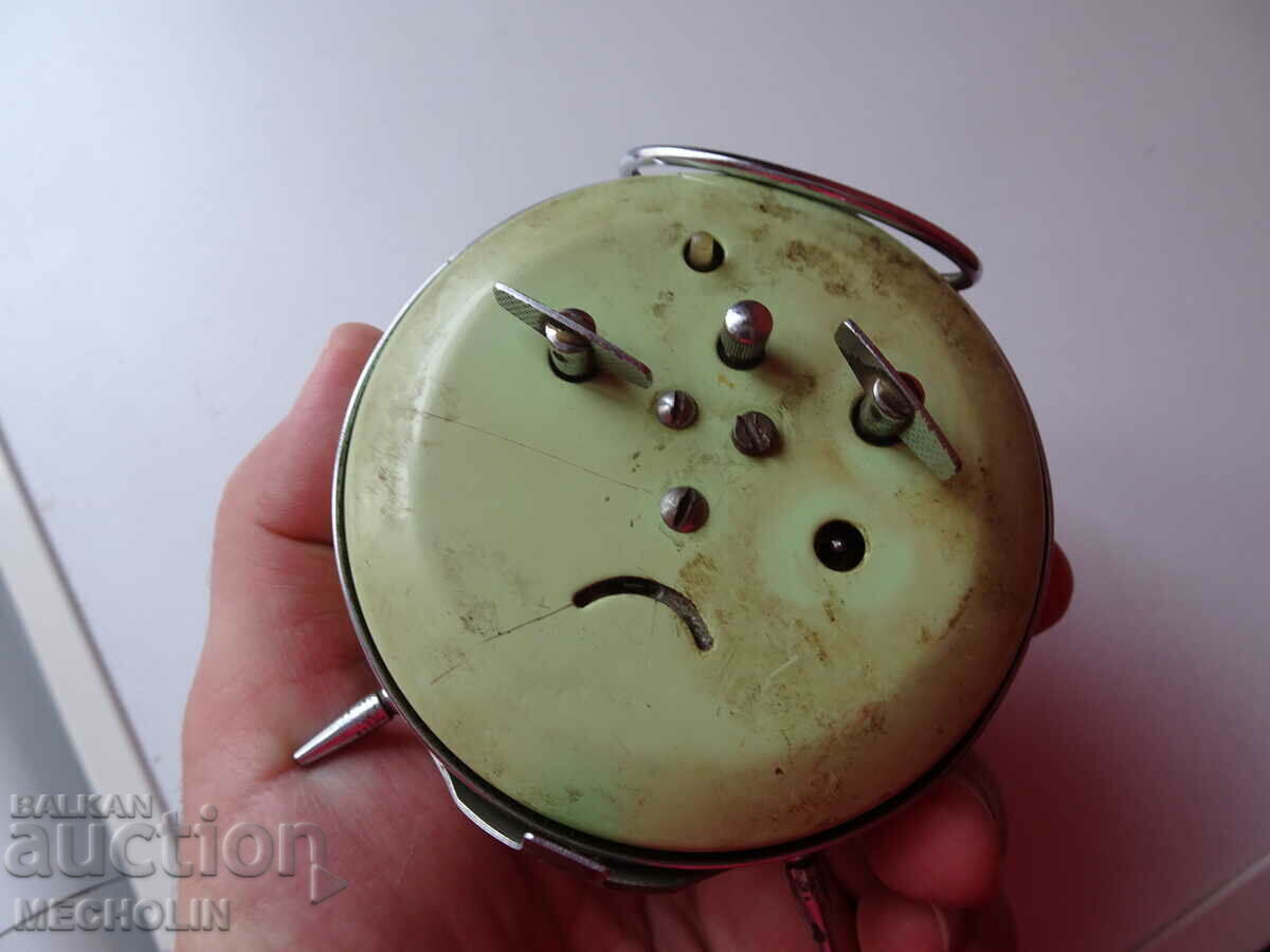 Auction COLLECTIBLE CHINESE ALARM CLOCK 1970 WITH ROCKET 1 Auction COLLECTIBLE CHINESE ALARM CLOCK 1970 WITH ROCKET 1