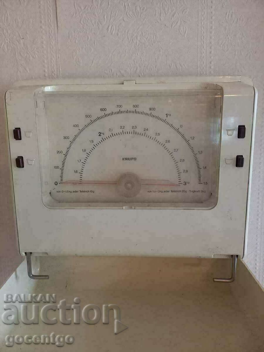 CANTAR 3 KG KRUPS PENTRU PERETE pliabil - 5