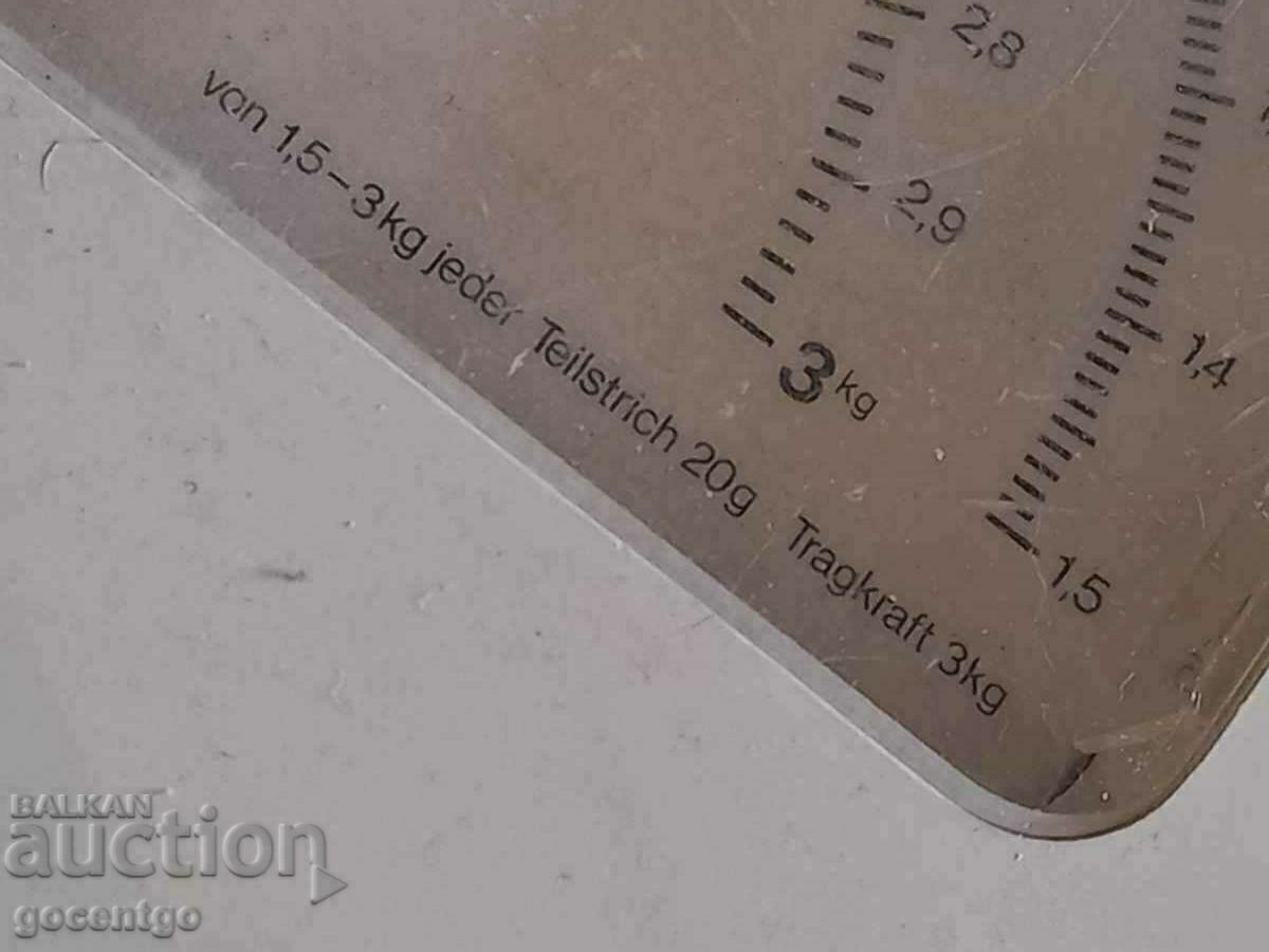 CANTAR 3 KG KRUPS PENTRU PERETE pliabil - 7