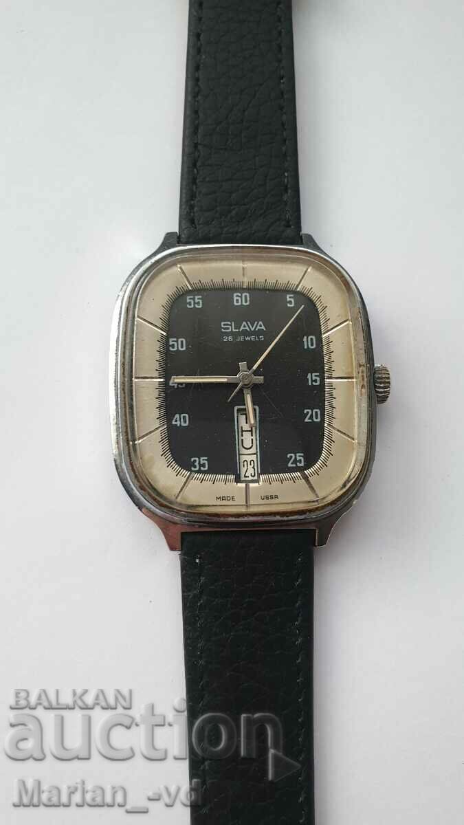 Delivery of SLAVA 26 JEWELS collector's watch