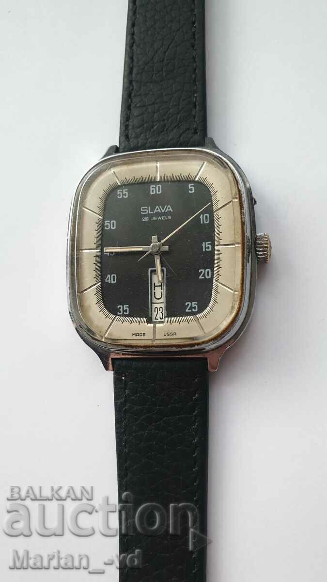 SLAVA 26 JEWELS collector's watch
