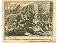 1630 - ГРАВЮРА - ИСТОРИЧЕСКА ХРОНИКА - ОРИГИНАЛ