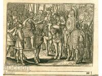 1630 - ГРАВЮРА - ИСТОРИЧЕСКА ХРОНИКА - ОРИГИНАЛ