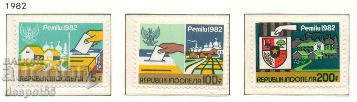 1982. Indonezia. Alegeri generale.