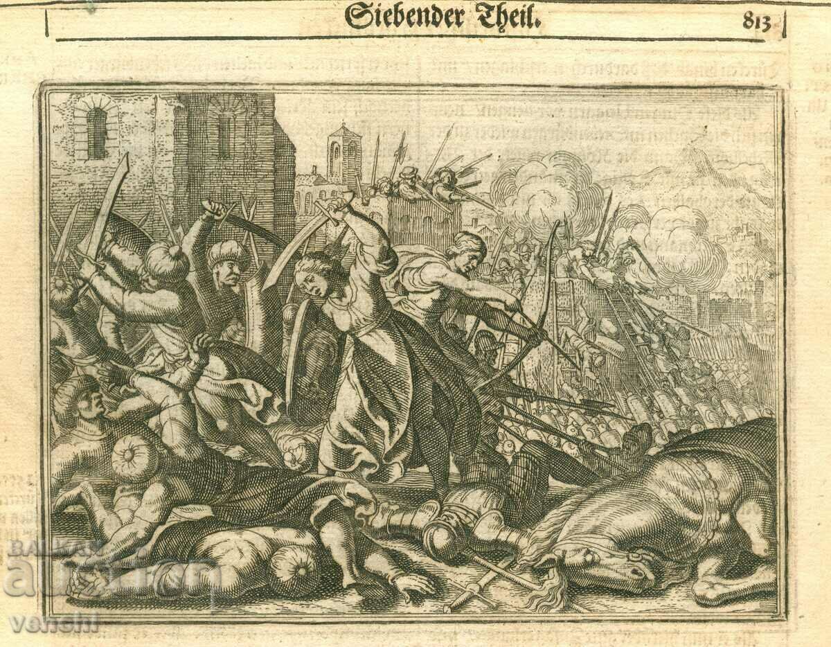 1630 - GRAVURA - CRONICA ISTORICA - ORIGINAL 1630 - GRAVURA - CRONICA ISTORICA - ORIGINAL