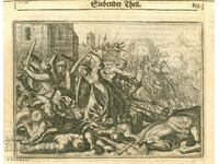 1630 - ГРАВЮРА - ИСТОРИЧЕСКА ХРОНИКА - ОРИГИНАЛ