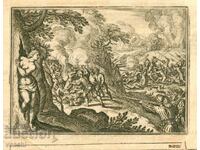 1630 - ГРАВЮРА - ИСТОРИЧЕСКА ХРОНИКА - ОРИГИНАЛ