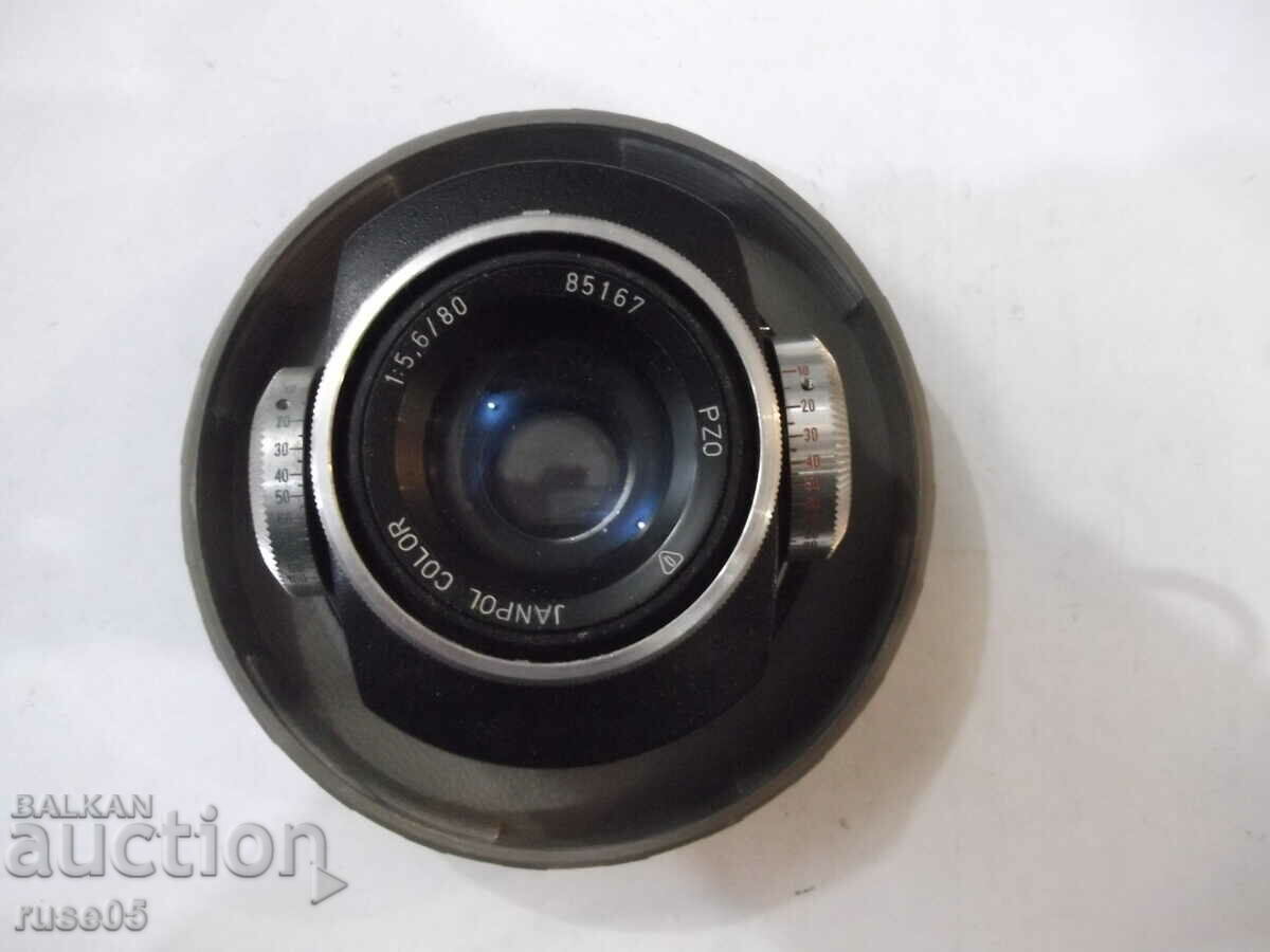 Lens "PZO JANPOL COLOR - 1:5,6/80" - 1 - 5 Lens "PZO JANPOL COLOR - 1:5,6/80" - 1 - 5