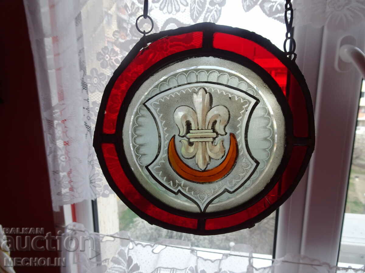 OLD ANTIQUE METAL AND STAINED GLASS COAT OF COAT 2 with price 120.00 BGN | € 61.36 OLD ANTIQUE METAL AND STAINED GLASS COAT OF COAT 2 with price 120.00 BGN | € 61.36