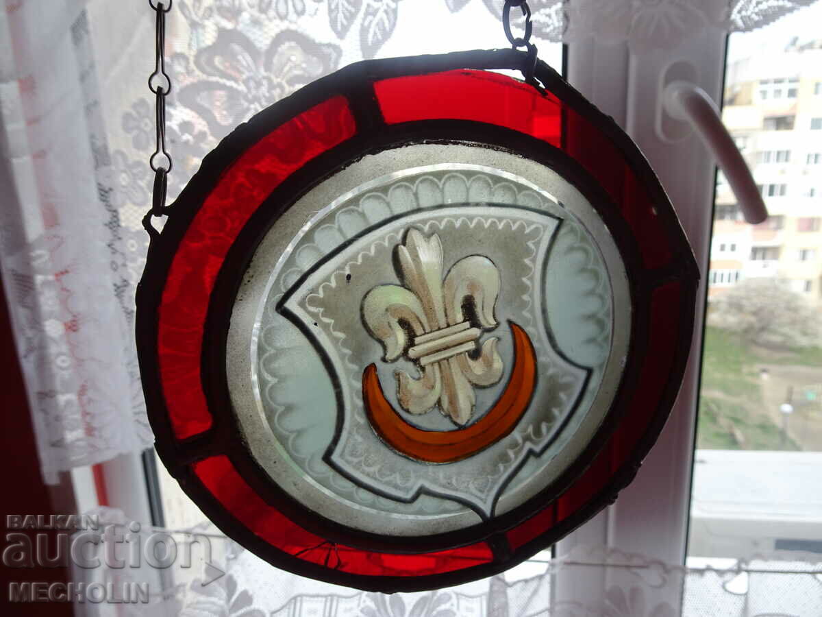 Delivery of OLD ANTIQUE METAL AND STAINED GLASS COAT OF COAT 2 Delivery of OLD ANTIQUE METAL AND STAINED GLASS COAT OF COAT 2