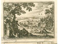 1630 - ГРАВЮРА - ИСТОРИЧЕСКА ХРОНИКА - ОРИГИНАЛ