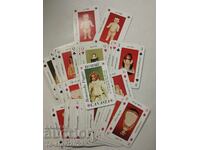 German Playing Cards - old porcelain dolls