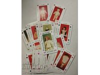 German Playing Cards - old porcelain dolls