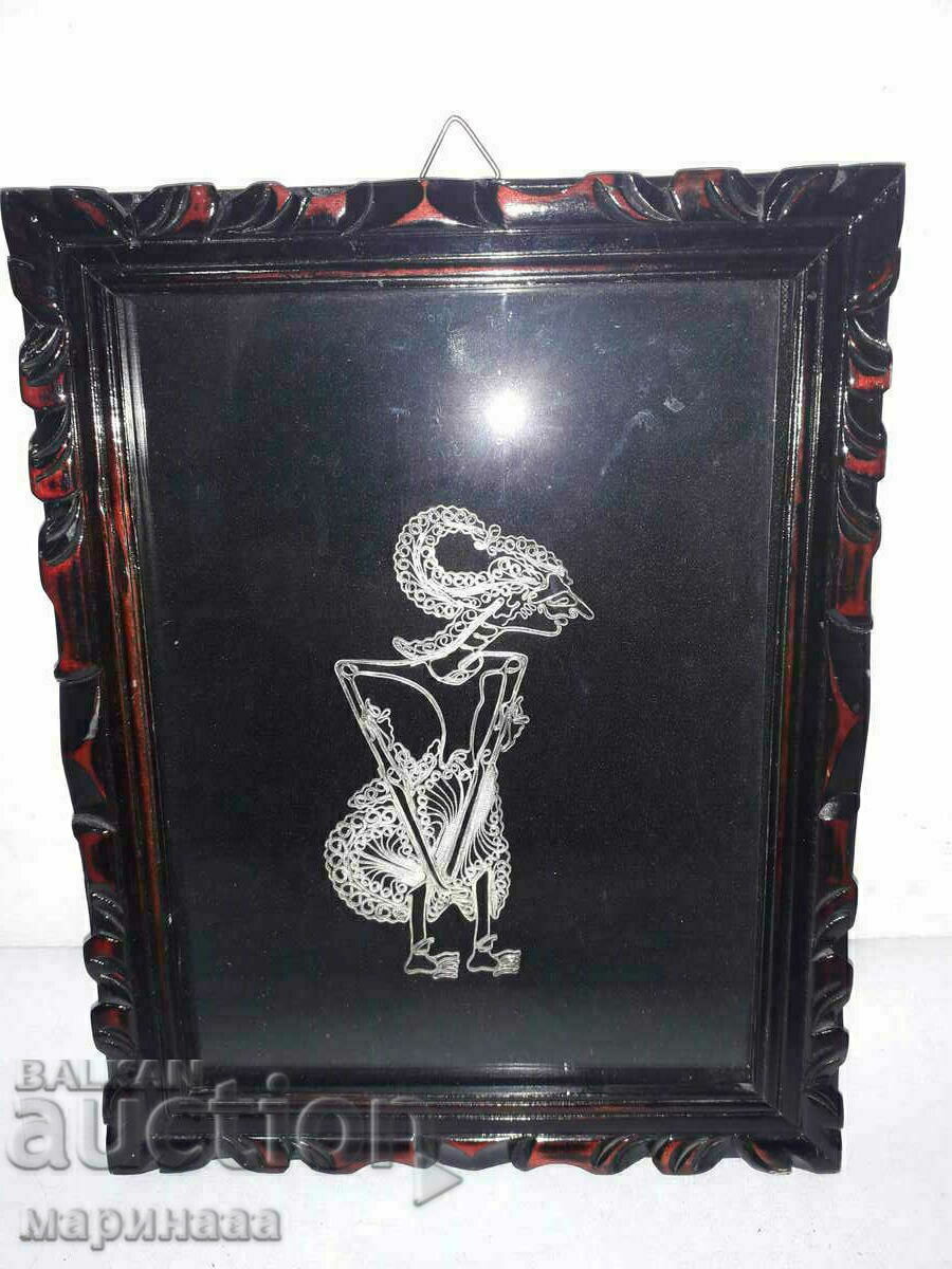 PANEL WITH STERLING. SILVER. FILIGRAN PANEL WITH STERLING. SILVER. FILIGRAN