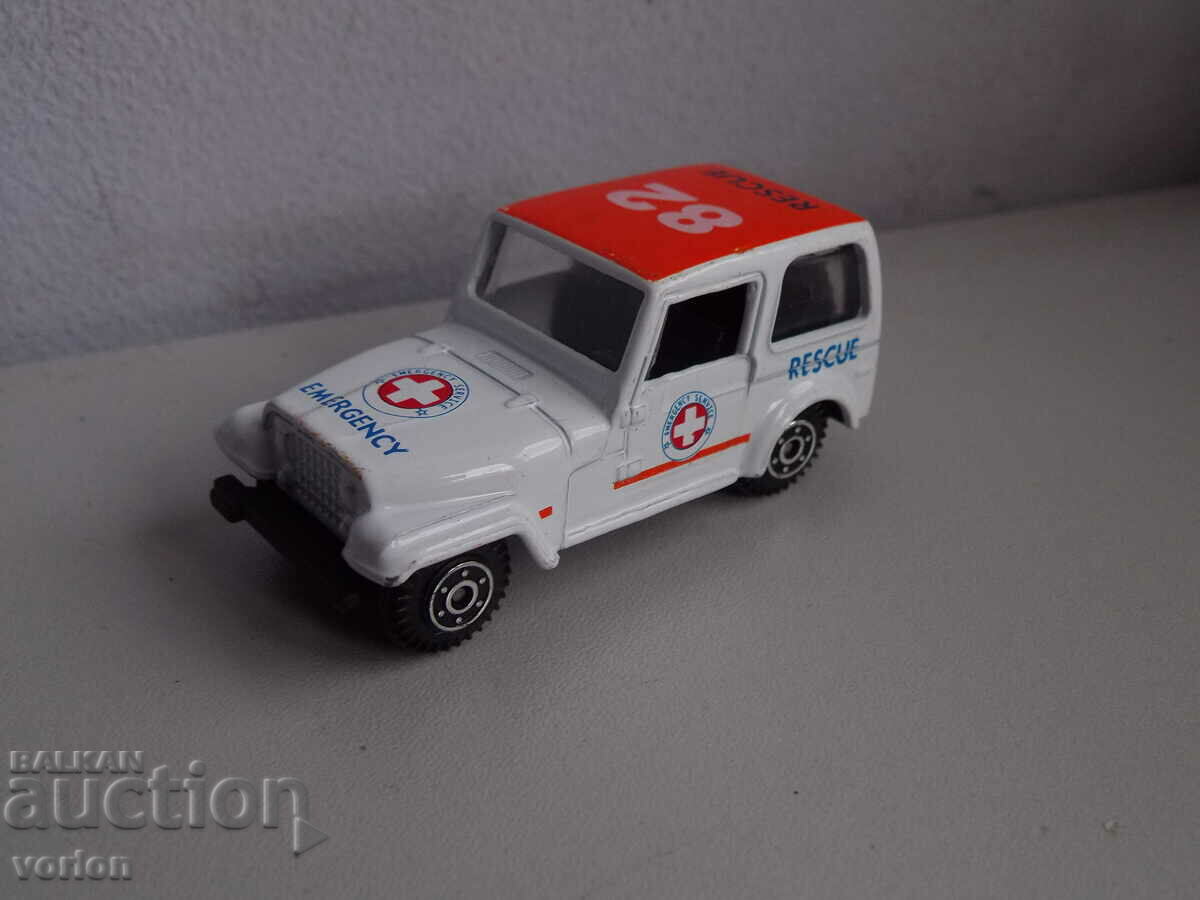 Cărucior de ambulanță Jeep - Welly nr. 98510.