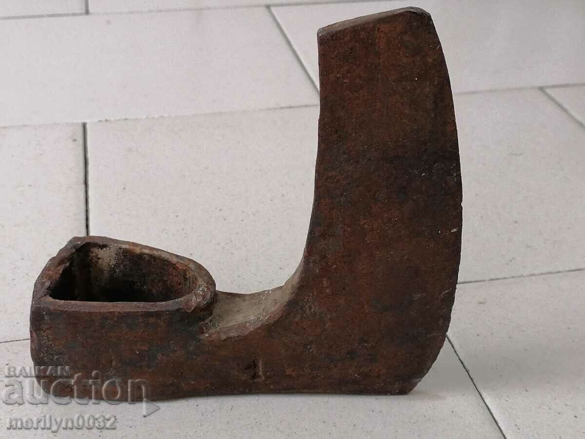 Стара брадва топор инструмент ковано желязо - 5 Стара брадва топор инструмент ковано желязо - 5
