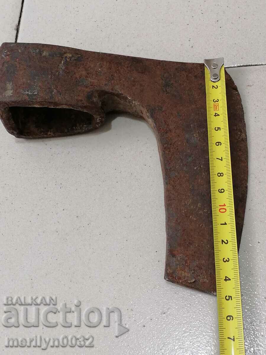 Стара брадва топор инструмент ковано желязо - 6 Стара брадва топор инструмент ковано желязо - 6