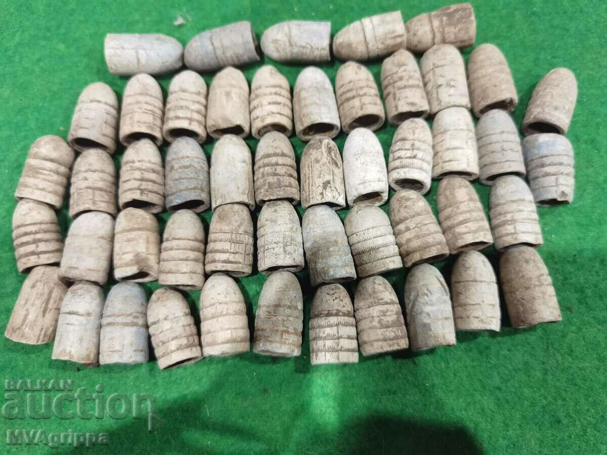 Lot of 50 lead bullets from RTOV Snyder