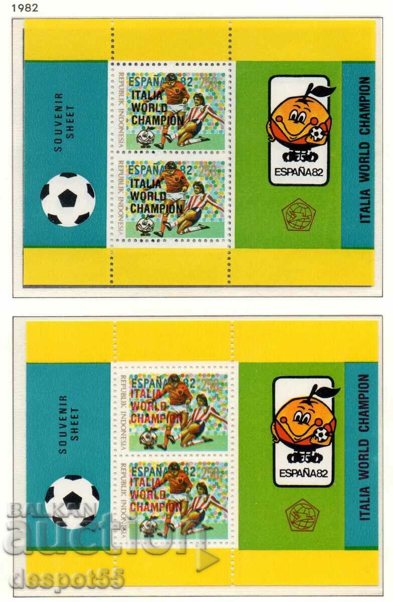 1982 Indonezia. Campion al Cupei Mondiale la fotbal - Italia